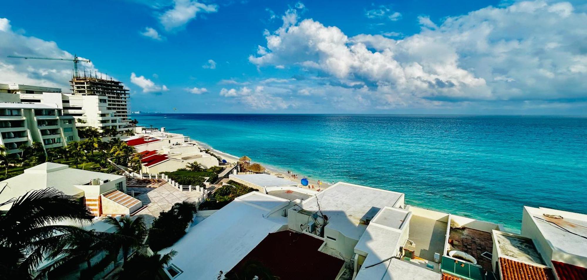 Solymar Beach Condos Cancún Esterno foto